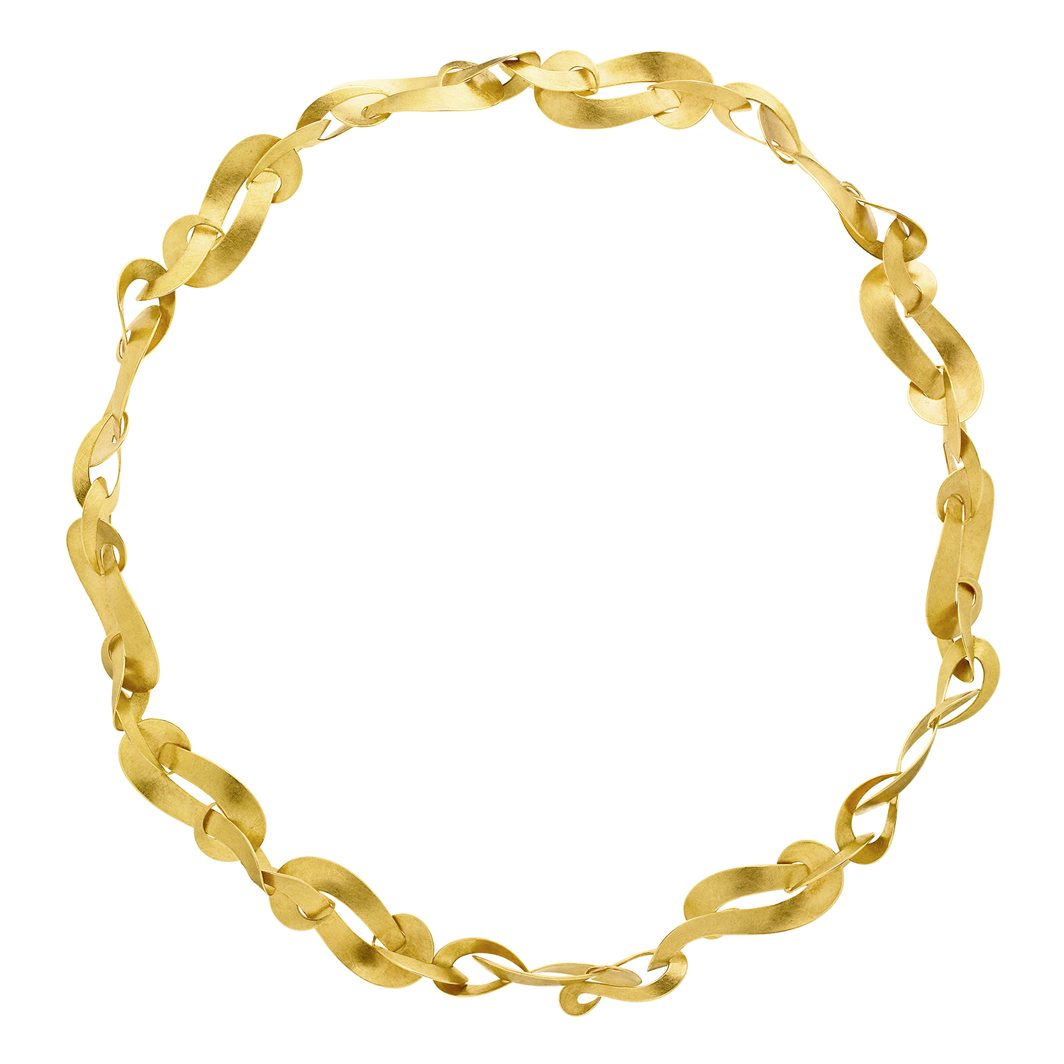 golden necklace with subtle clasp